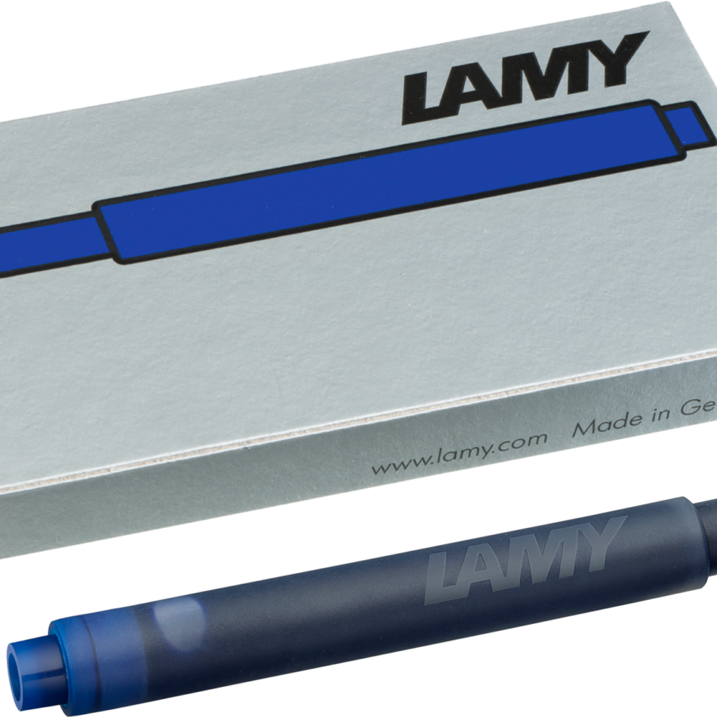 Naboje Lamy T10 niebieskie w pudełku do piór wiecznych