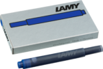 Naboje Lamy T10 niebieskie w pudełku do piór wiecznych