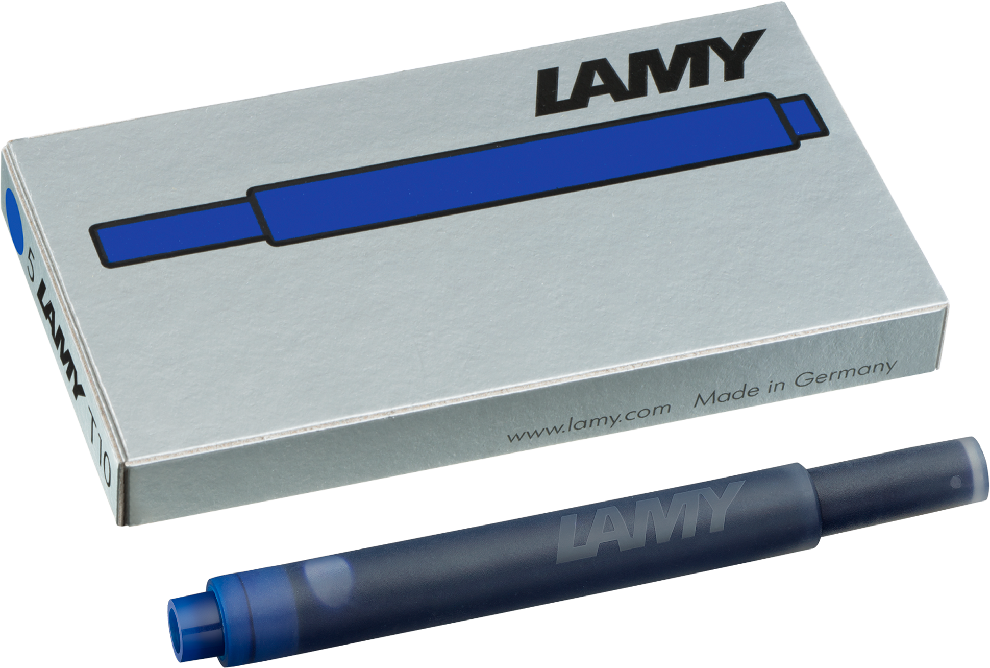 Naboje Lamy T10 Niebieskie do Piór Wiecznych (5 sztuk)