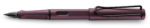 Czerwone pióro wieczne Lamy Safari Scarlet z czarnym klipsem